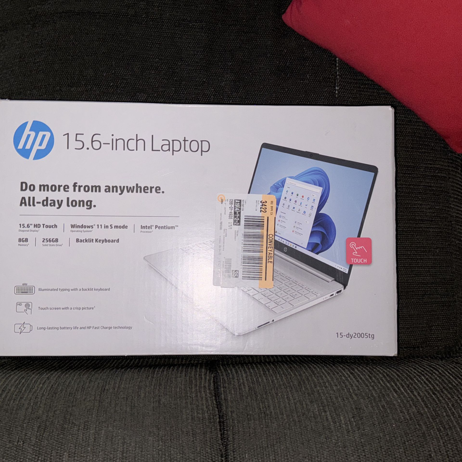 HP Laptop 15-DY2005TG Brand New Sealed Play Roblox Touchscreen 