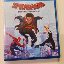 $5 BLU RAY. SPIDER-MAN:INTO THE SPIDER-VERSE. $5 OR TRADE FOR A MOVIE TITLE I DO NOT ALREADY OWN. BLU RAY ONLY NO DIGITAL .