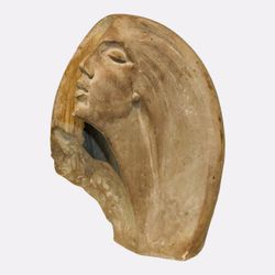 1980 Austin Productions Inc. "Stargazer" Art Deco Woman Sculpture