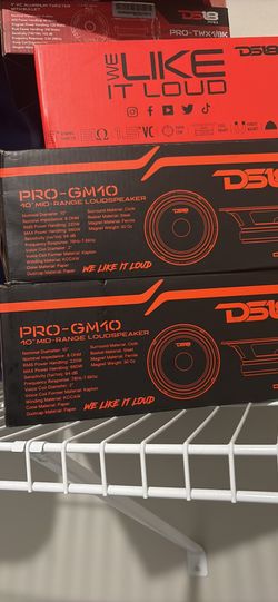 DS18 10’ Speakers