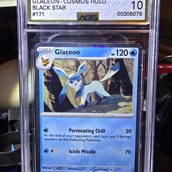 Glaceon Pokémon Promo AGS GEM-MT 10