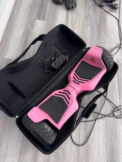 Pink hover board, Rover X