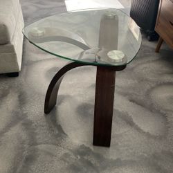 Glass Side Table/ Coffee Table 