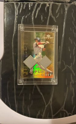 Nomar Garciaparra Jersey Fusion 45/75 Game Worn Swatch