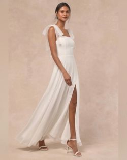 white dress