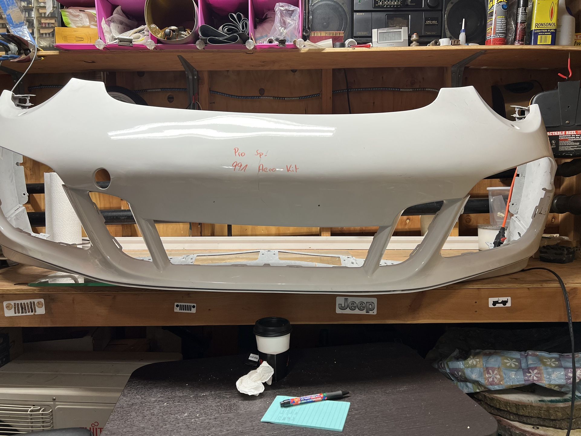 Porsche 911 991.1 Sport Design Aero kit Front Bumper.