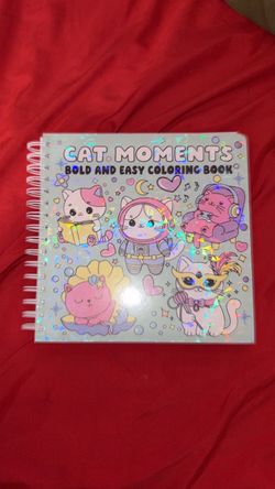 Cat Moments Bold and Easy Coloring Book
