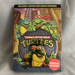 Teenage Mutant Ninja Turtles Original Cartoon 1987 Series DVD