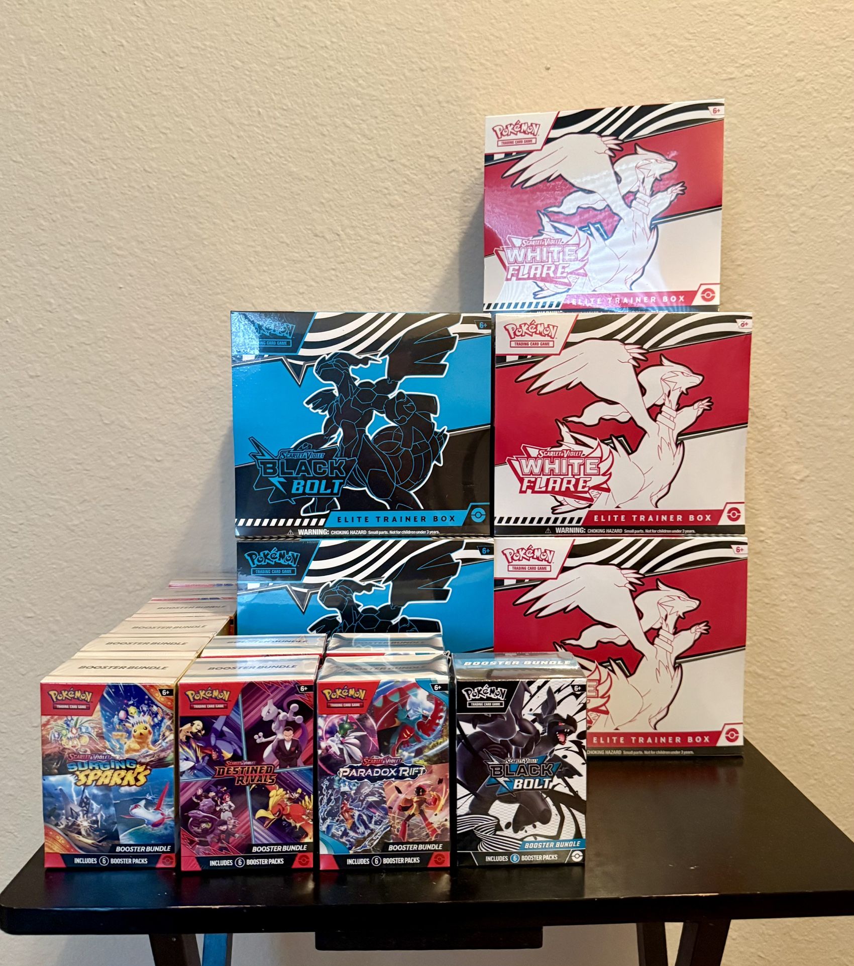 Sealed Pokemon Booster Bundles & ETBs 
