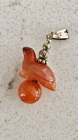 Carnelian Turtle Pendant