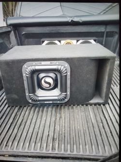 12" Kicker solo x kerf box(750$firm price