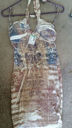 Halter Top Dress w/Tags