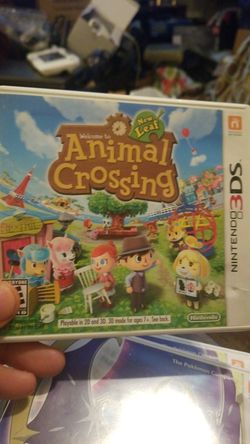 Nintendo 3ds animal crossing new leaf