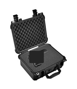 Weatherproof Protective Case, Medium, Black IP65