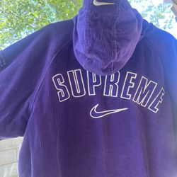 SUPREME NIKE CORDUROY JACKET 