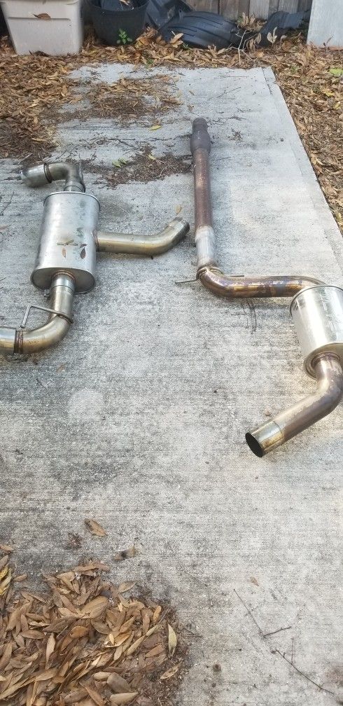 2010-2014 VOLKSWAGON GOLF GTI MUFFLER SYSTEM (COM