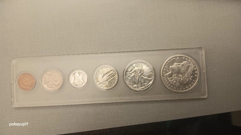 US Mint Silver 5 Coin Set