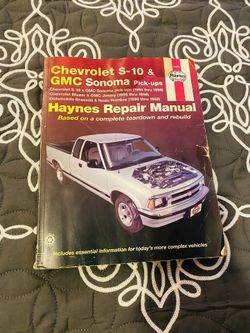 GMC Sonoma Repair Manual