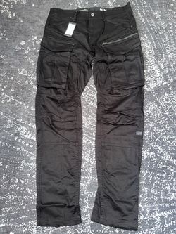 G-Star Rovic Zip 3D Regular Tapered Cargo Pants Size 34/34 DK Black $140 Retail BRAND NEW