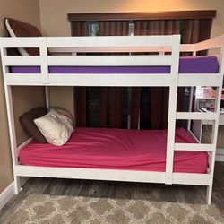 Bunk Bed With Mattress 