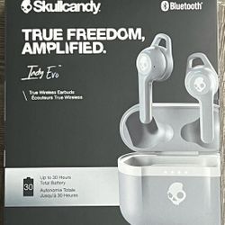 Skullcandy True Freedom Amplified Indy Evo True Wireless Earbuds (New/Sealed)