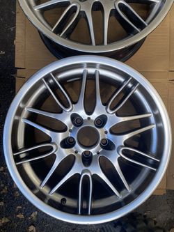 2 BMW Rims 18” Style 65 Wheels Replicas *Read Description