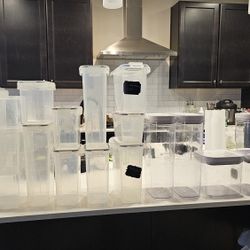 25 Pieces Of Various Size Of Ikea Kitchen Storage Box