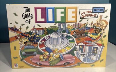 Simpsons Game Of Life Milton Bradley 