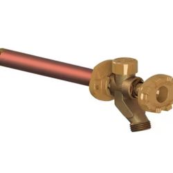 Woodford 1/2 in. x 1/2 in. Brass Sweat x MPT x 8 in. L Freeze-Resistant Anti-Rupture Sillcock Valve