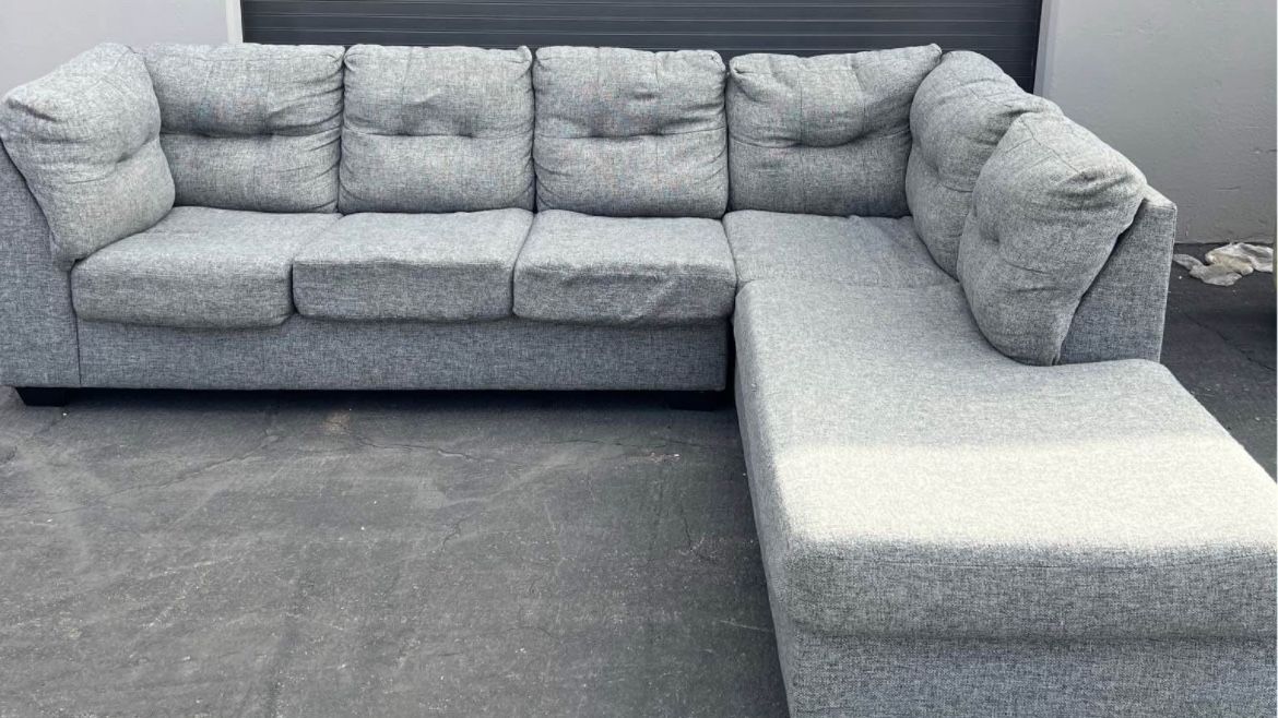 Grey Sectional Couch