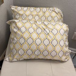 Set Of Two Brand New Pillows With Cases Included