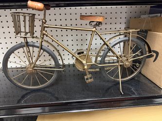 Miniature Steel Bicycle Decor