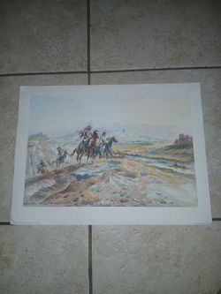 Charles M. Russell Western Art Print