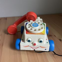Fisher Price Classics Retro Chatter Phone Baby Toddler Little Kids Pretend Play 