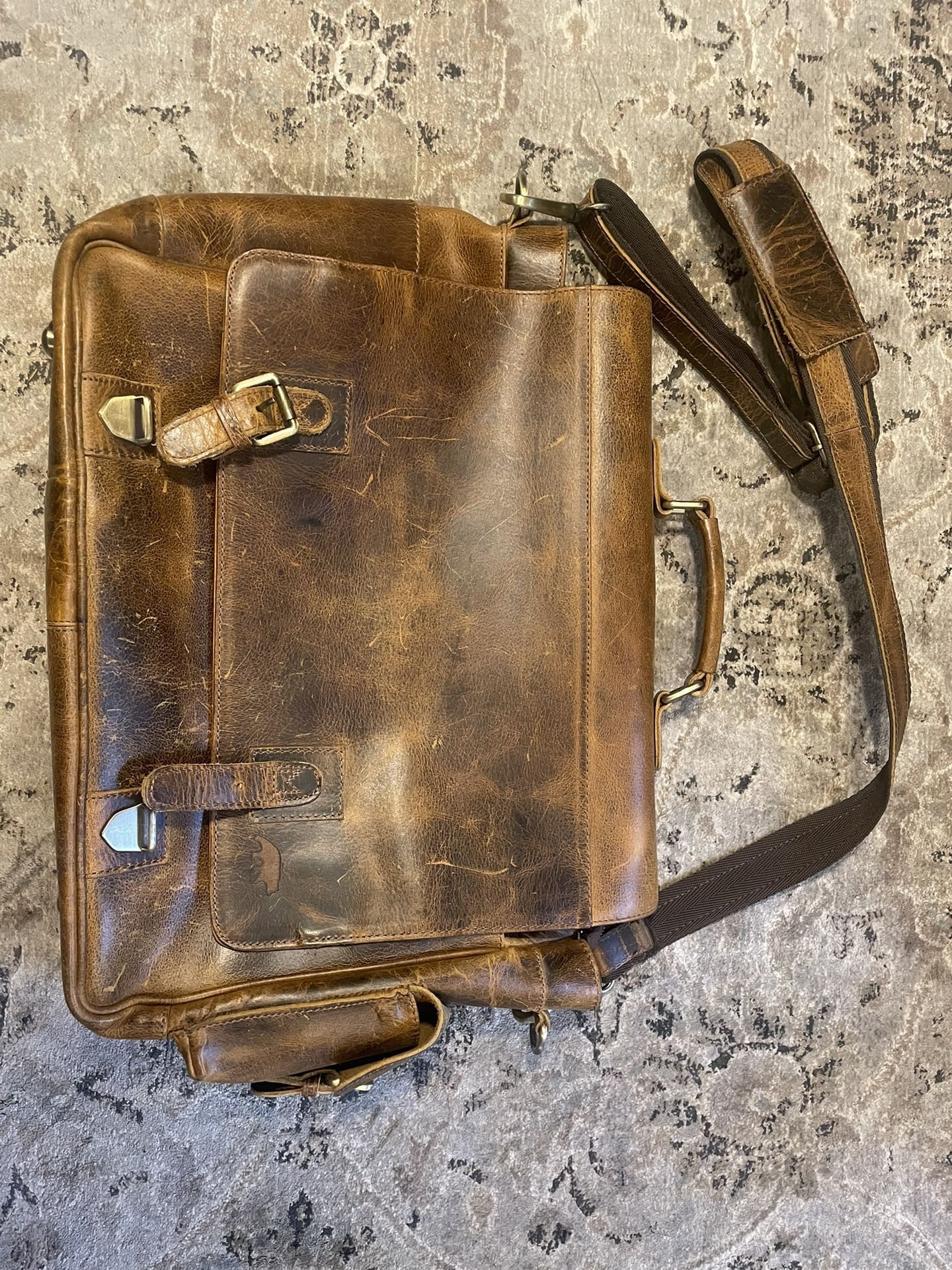 Kodiak Messenger Bag - Real Leather