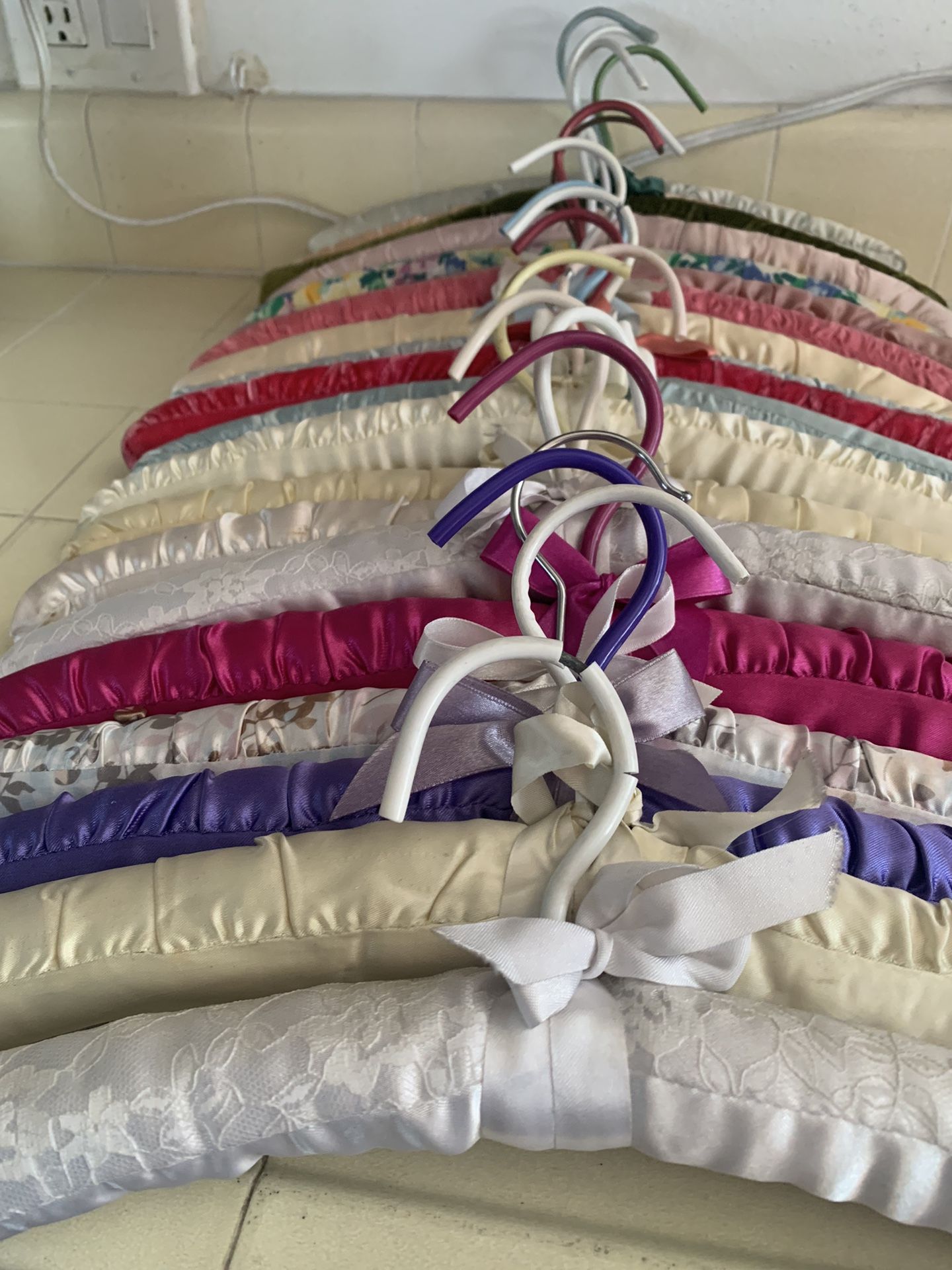 20 Padded Hangers. Reduced All One Price