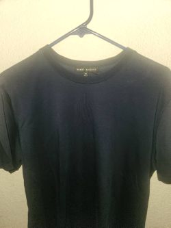Robert Barakett Mens Georgia T-Shirt XL Blue Night 100% Pima Cotton Crew Neck