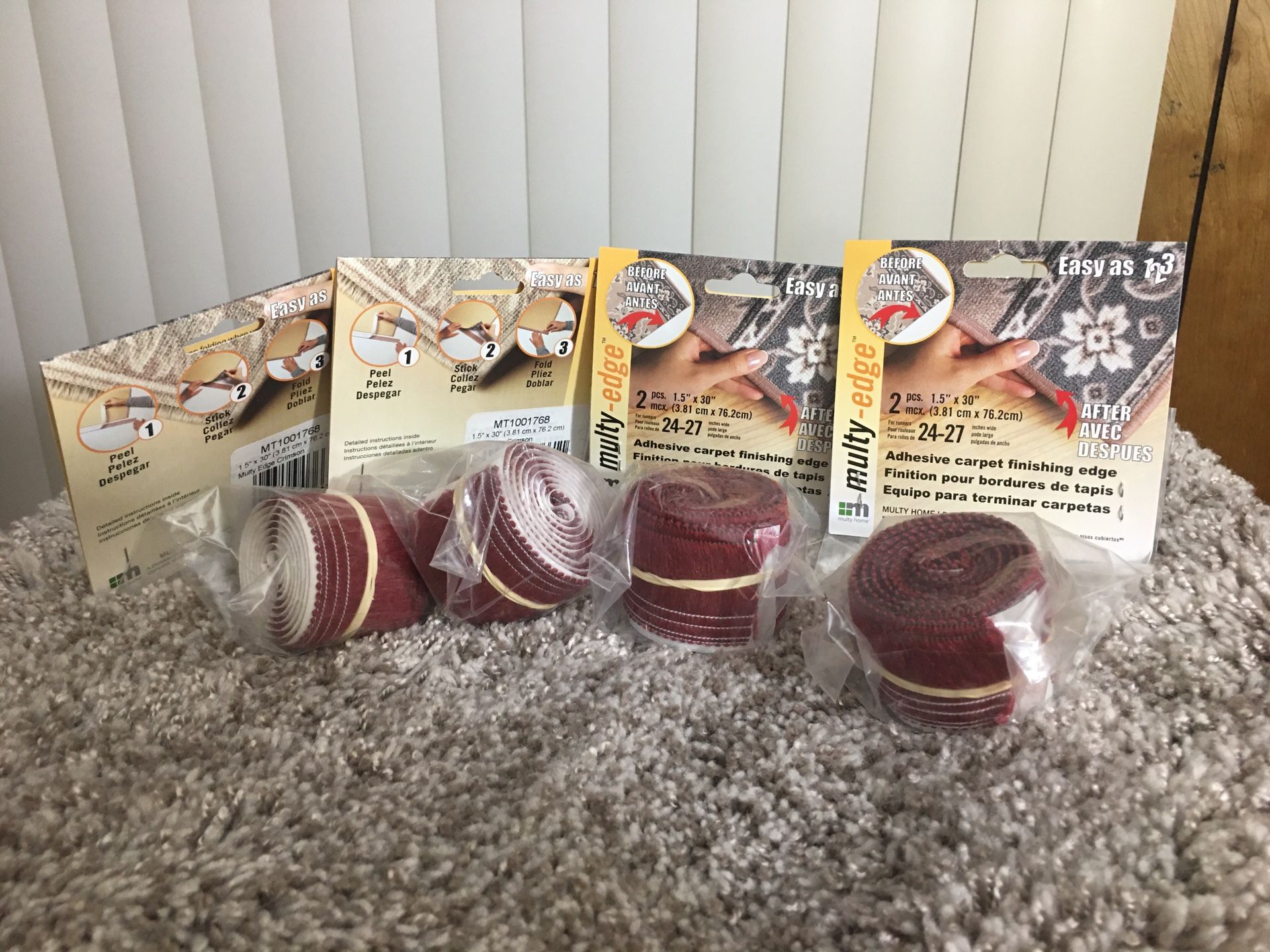 4X - Multy-Edge Adhesive Carpet Finishing Edge