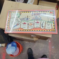 Vintage Texopoly Game Board 