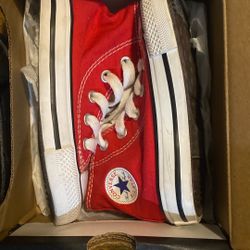 3 Pair Of Sneakers Converse Adidas and Jordan’s 