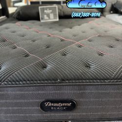 Beautyrest California King Mattress And Boxspring BLACK edition 