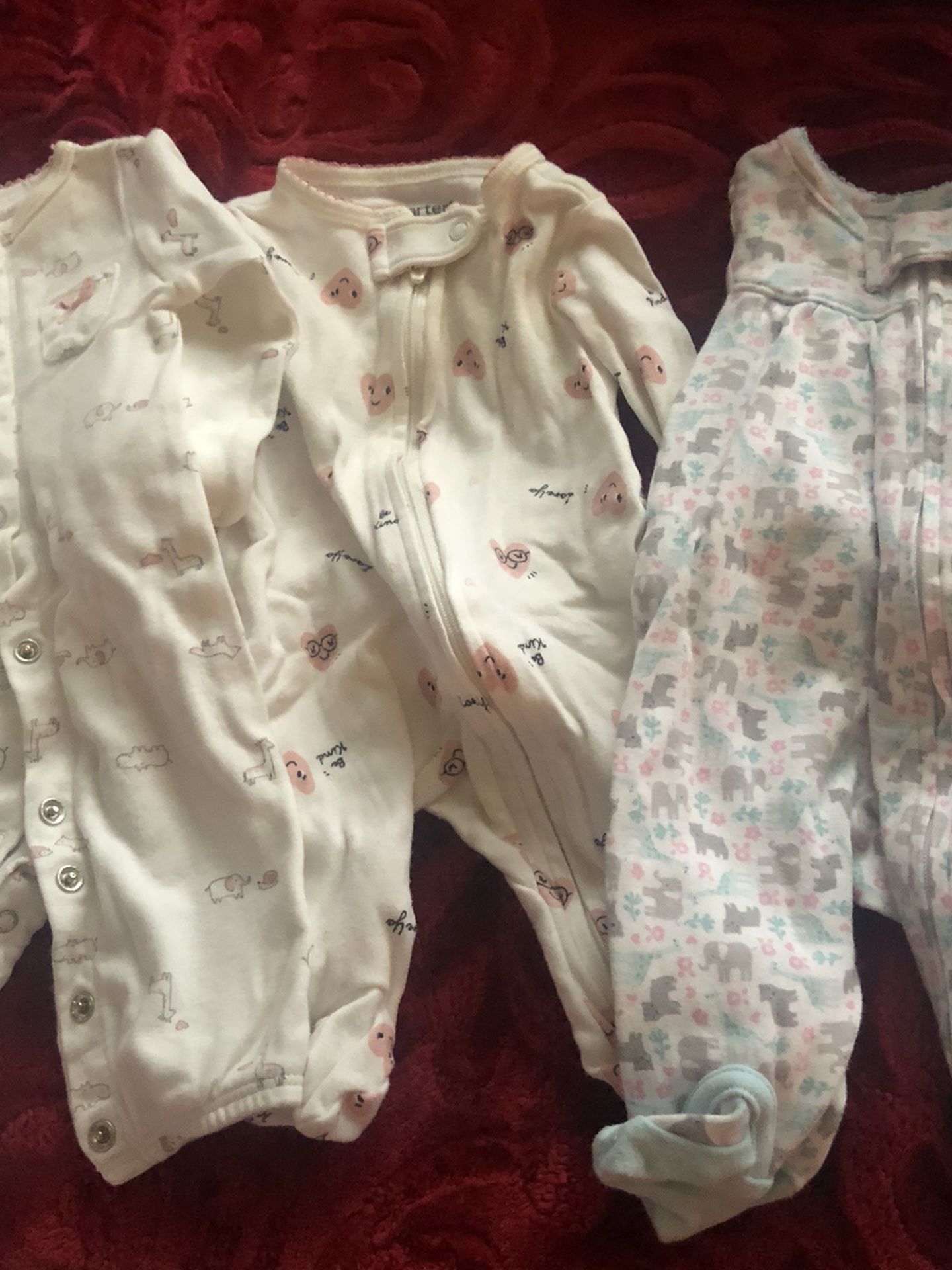 Newborn Girl Clothes And Diapers