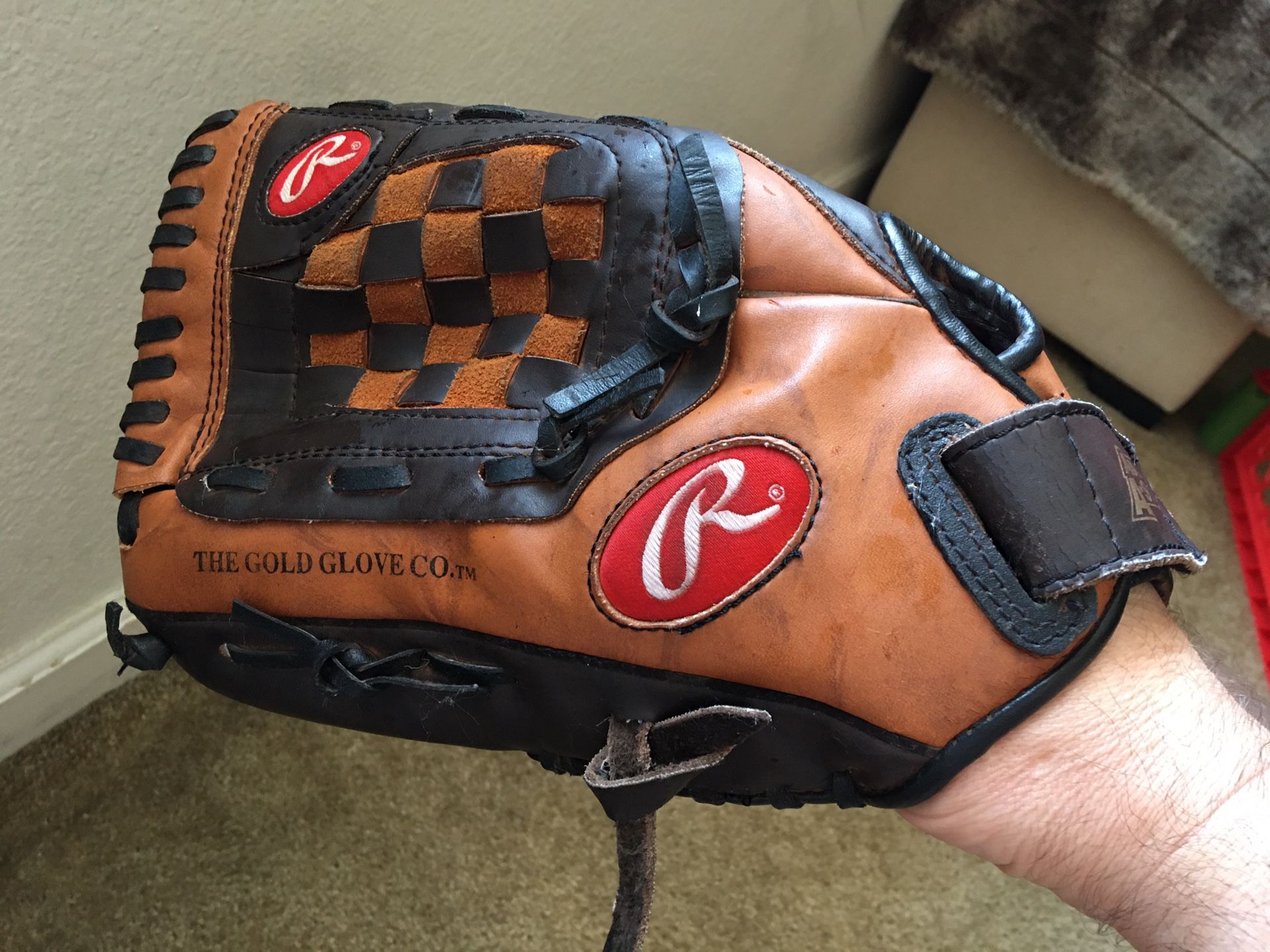 Rawlings PL120 12” Left Hand Baseball Softball Glove