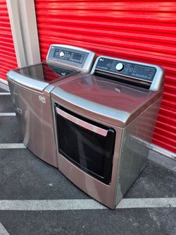 NICE LG WASHER AND ELECTRIC DRYER SET