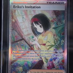 Pokémon Cards 151 Erika’s Invitation SIR 