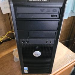 Computer & 23"in Monitor & Key Board