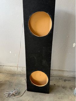 Sub box for two 12” speakers