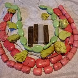 Natural Gemstone Bead lot