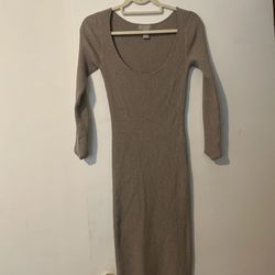 Tan Sweater Dress Form Hnm Lightly Used 