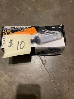 Central pneumatic 1/4 air die grinder 